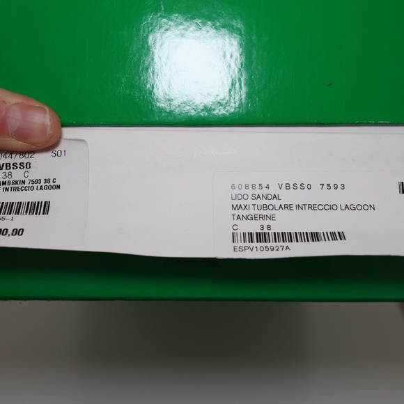 Bottega Veneta Lido Mules Color Tangerine - Picture 14 of 14